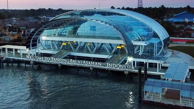 Ini Dia Tampilan Anyar Pelabuhan Tanjung Balai Asahan