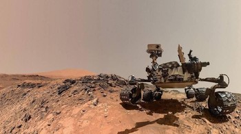 Potret diri rover Curiosity yang berkelana di planet Mars. Foto: NASA