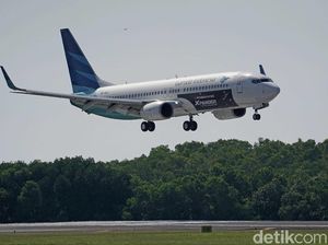 Ada Xpander di Bodi Pesawat Garuda