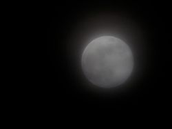 Keindahan Super Snow Moon di Langit Malam