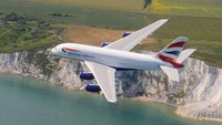 Kenyamanan dalam pesawat A380 dalam penerbangan London Heathrow ke Boston. Lama perjalanan ini sekitar 7 jam dan 40 menit (CNN Travel)