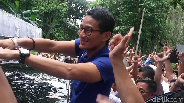 Prabowo Dibela JK Soal Tanah, Sandiaga: Kami Sangat Bersyukur Prabowo Dibela JK Soal Tanah, Sandiaga: Kami Sangat Bersyukur