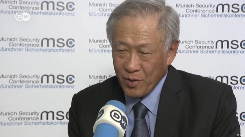 Menteri Pertahanan Singapura: Harga Konflik di Laut Cina Selatan Terlalu Mahal Menteri Pertahanan Singapura: Harga Konflik di Laut Cina Selatan Terlalu Mahal