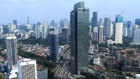 Menara BCA, Gedung ini berada di komplek perbelanjaan Grand Indonesia. Gedung ini memiliki tinggi 230 meter dan 56 lantai. Ari Saputra/detikcom.