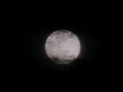 Keindahan Super Snow Moon di Langit Malam