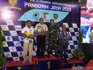 Rekor Baru Terpecahkan di Kejurnas Menembak Pangdam Jaya