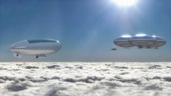 Uji coba pesawat balon Hypersonic Inflatable Aerodynamic Decelerator (HIAD) pada 2012. Foto: NASA