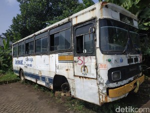 Purnatugas Bus PPD Tua, Menanti untuk Dimutilasi