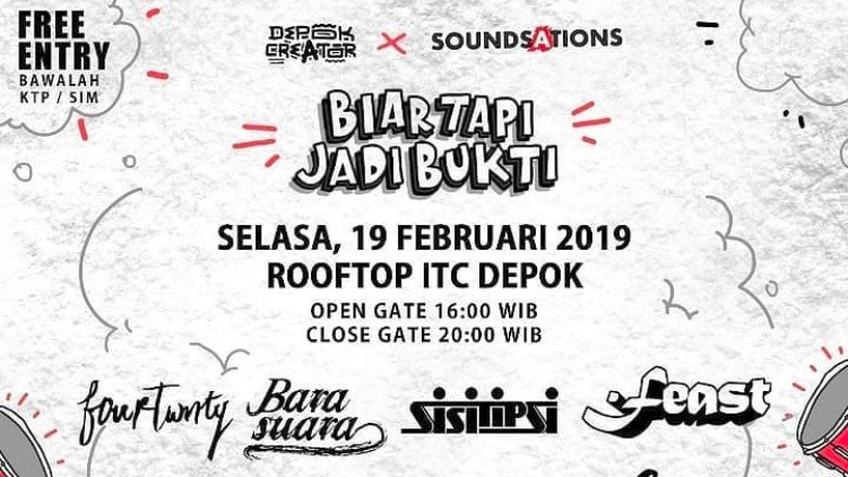 Konser Musik di ITC Depok Berakhir Rusuh, Tak Ada Korban Jiwa Konser Musik di ITC Depok Berakhir Rusuh, Tak Ada Korban Jiwa