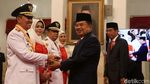 Jokowi Lantik Gubernur dan Wagub Riau