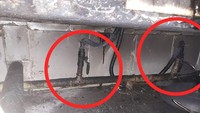 Polisi menyebut ada kebocoran pipa gas. Sebelum ledakan terdengar suara mendesis. Foto: dok.istimewa