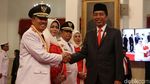 Jokowi Lantik Gubernur dan Wagub Riau