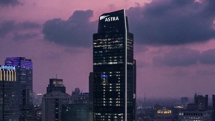 PT Astra International Tbk melakukan grand launching Menara Astra, Rabu (20/2/2019). Bangunan ini menjadi salah satu menara tertinggi di Jakarta.