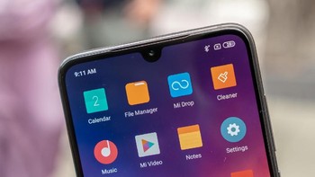 Tampilan UI di gadget keluar baru Mi ini. Foto: Android Central