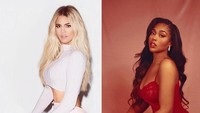 Khloe dan Jordyn sebenarnya pernah bekerja sama dalam clothing line miliknya dan mengajak Jordyn sebagai model. Dok. Instagram