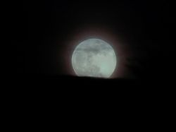 Keindahan Super Snow Moon di Langit Malam