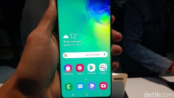7. Galaxy S10 dengan skor 358.726. Foto: Muhamad Imron Rosyadi/detikINET