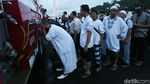 Potret Peserta Munajat 212 Salat Magrib Berjemaah