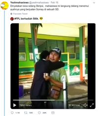 Lulus Sidang Skripsi, Pria Ini Cari Sang Ayah yang Sedang Jualan Siomay