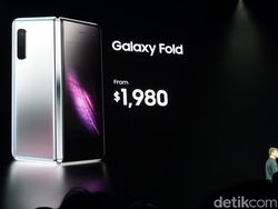 Ini Dia Galaxy Fold, Ponsel Layar Lipat Seharga Rp 27 Juta