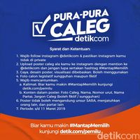 Yuk Ikutan 'Pura-pura Caleg', Ada Hadiah Menarik Menantimu!
