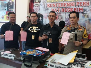 Polisi Tangkap Kawanan Perampok Berpistol Spesialis Minimarket di Jaksel