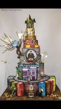 Wouw, Ada Kue Harry Potter 7 Tingkat yang Elegan dan Magis!