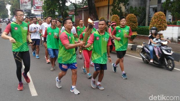 Purworejo Jadi Daerah ke -10 Persinggahan Api Cinta untuk Jokowi
