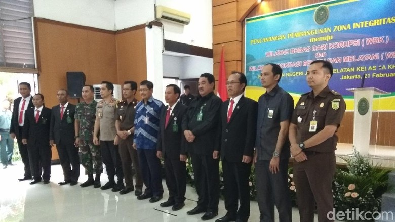 Tak Ingin OTT Terulang, Hakim PN Jaksel Ikrar Zona Integritas Tak Ingin OTT Terulang, Hakim PN Jaksel Ikrar Zona Integritas