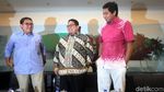 Fadli Zon dan Maruarar Kompak Salam Komando