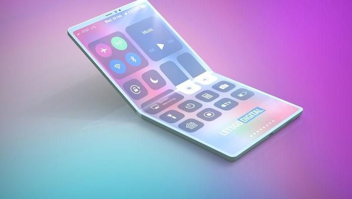 iPhone layar lipat