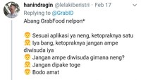 Jangan emosi ya membaca balasan netizen ini. Toge kan beda jauh dengan toga. Duh! Foto: Twitter