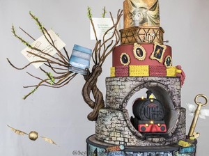 Wouw, Ada Kue Harry Potter 7 Tingkat yang Elegan dan Magis!