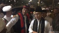 Ketua MPR Zulkifli Hasan di acara Munajat 212 di Monas