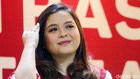 Tasya turut hadir dalam sebuah acara dalam rangka Hari Peduli Sampah Nasional di hari ini. Pool/Ismail/detikFoto.