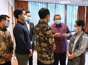 SBY Ucapkan Terima Kasih ke Jokowi karena Jenguk Bu Ani
