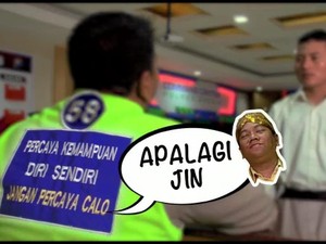 Cara Unik Polisi di Gresik Ajak Milenial Daftar Anggota Polri