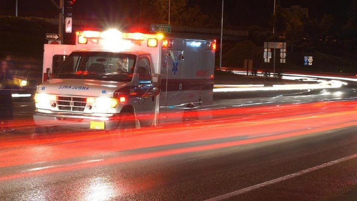 Ilustrasi ambulans Ilustrasi ambulans.