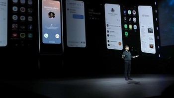 Samsung menggunakan sistem kontinuitas aplikasi untuk menyesuaikan saat berpindah antara mode tablet dan ponsel.  Foto: Getty Images