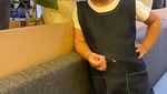 Pose Menggemaskan Seraphina Rose, Putri Yasmin Wildblood Saat Makan