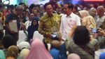 Sebar Ribuan Sertifikat di Selatan Jakarta, Jokowi Nyambi Belanja
