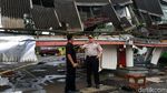 Penampakan Atap SPBU yang Ambruk Disapu Puting Beliung di Sukabumi