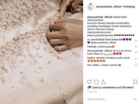 Bertemu dengan Desainer Kondang, Inikah Gaun Pernikahan Syahrini?