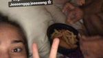 Pose Menggemaskan Seraphina Rose, Putri Yasmin Wildblood Saat Makan