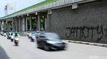 Aksi Vandalisme Kotori Jalur Busway
