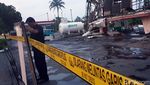 Penampakan Atap SPBU yang Ambruk Disapu Puting Beliung di Sukabumi