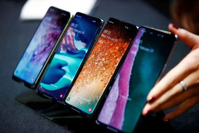 Samsung Galaxy S10. Foto: Reuters Samsung Galaxy S10. Foto: Reuters