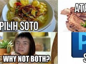 Kumpulan Meme Kocak Tentang Soto hingga Pria Jual Durian Sambil Marah
