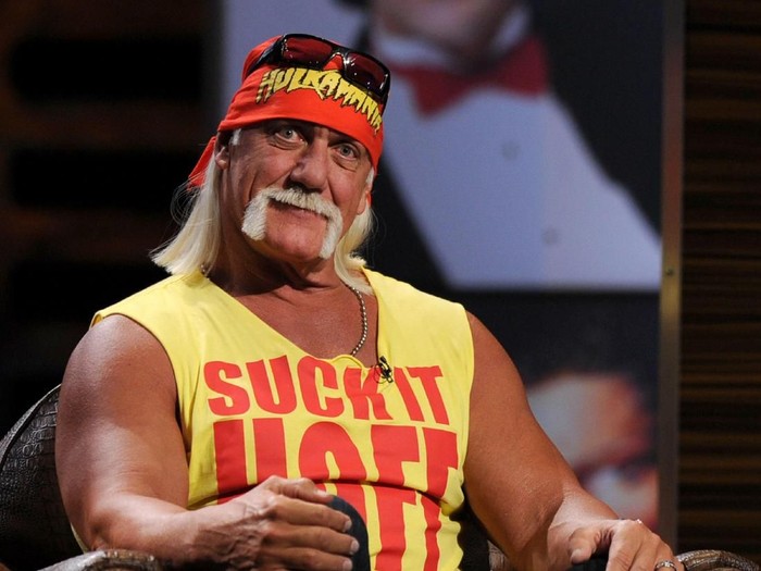 CULVER CITY, CA - AUGUST 01:  Wrestler Hulk Hogan speaks onstage at the Comedy Central Roast Of David Hasselhoff held at Sony Pictures Studios on August 1, 2010 in Culver City, California. The