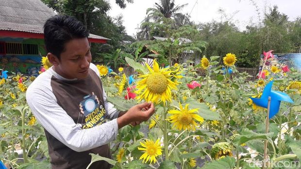 Keren Tempat Buang Sampah Di Bekasi Disulap Jadi Taman